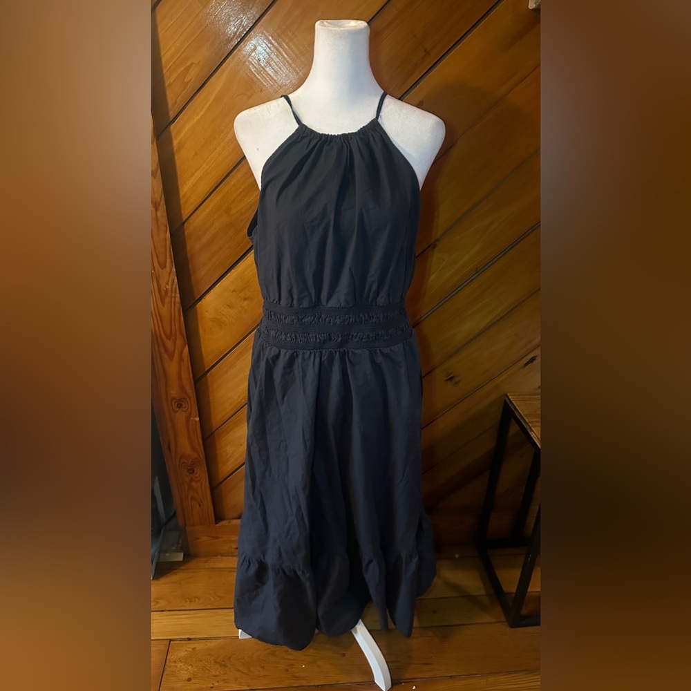 Navy blue dress